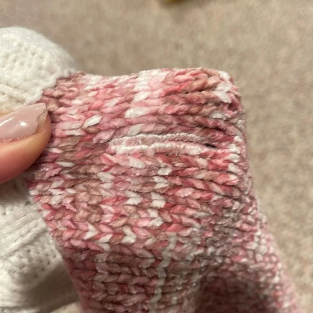 Pink Chenille Pet Sweater by Frisco